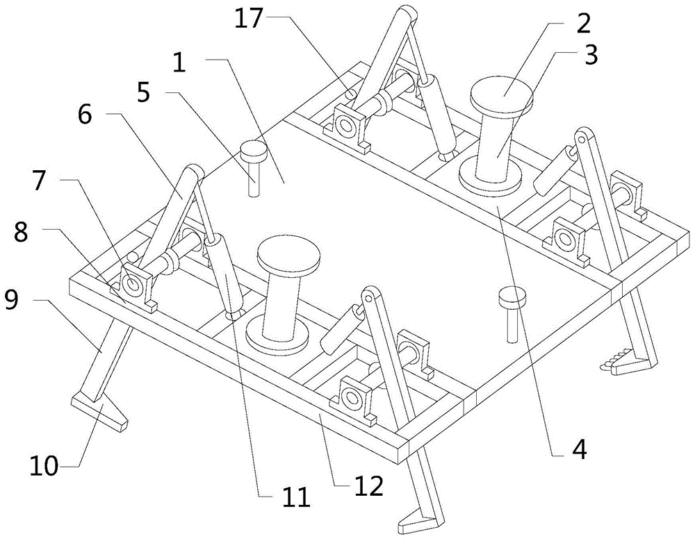 一种用于镀锌钢板桩的吊装夹具的制作方法