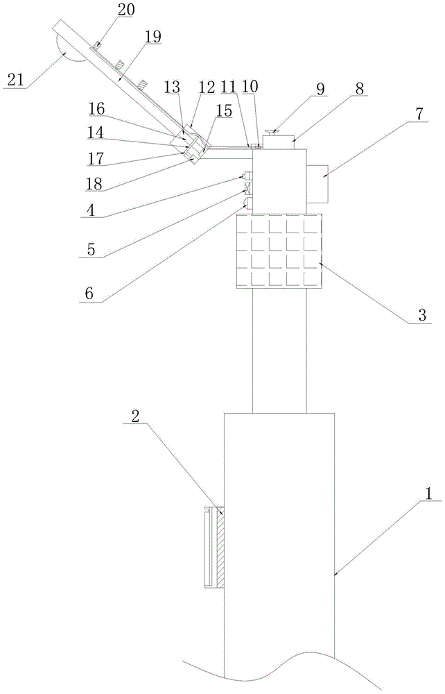 一种城市道路智慧路灯的制作方法