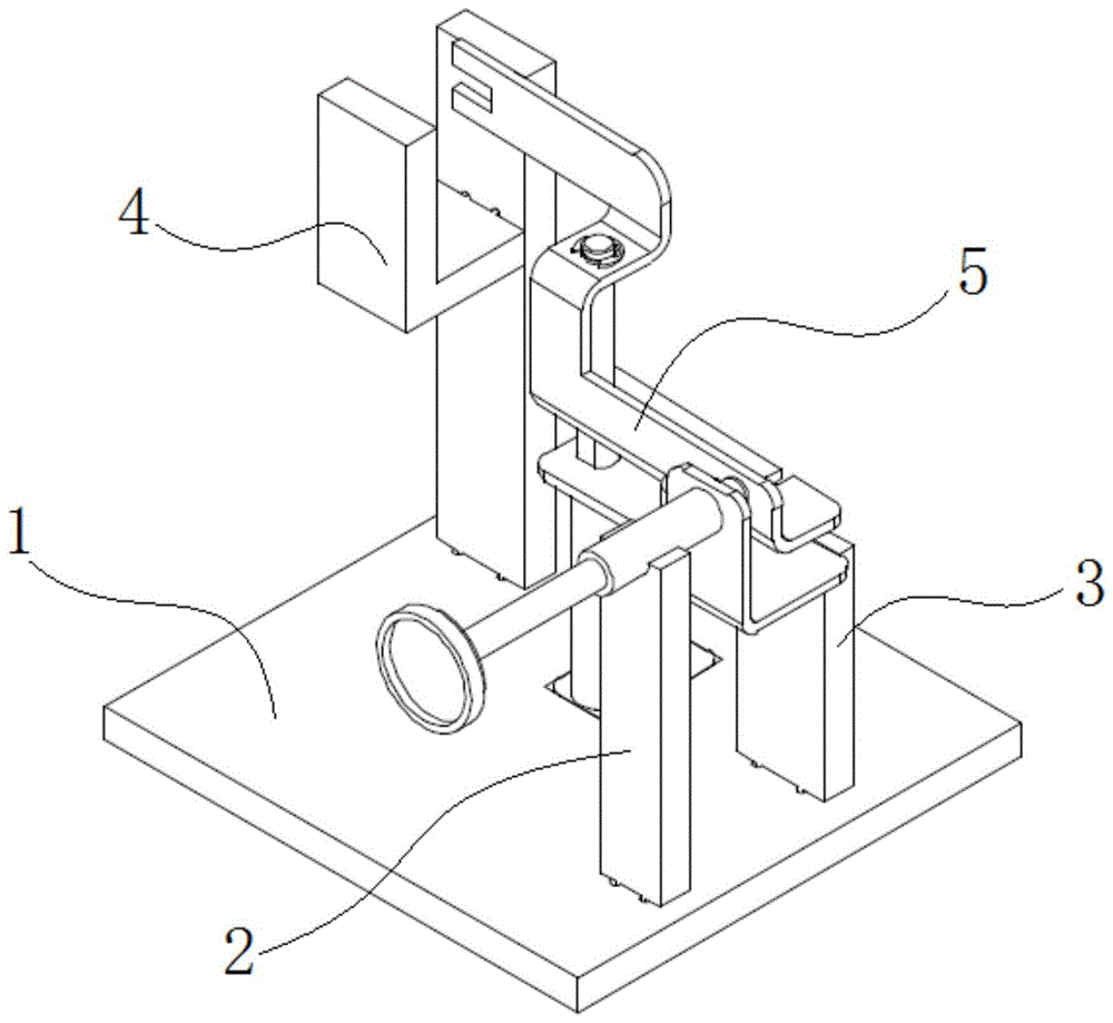 一种开关柜复位开关结构检测工装的制作方法