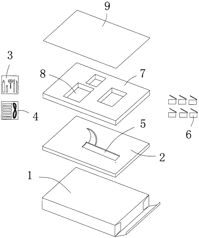 DIY景泰蓝工艺画套装的制作方法