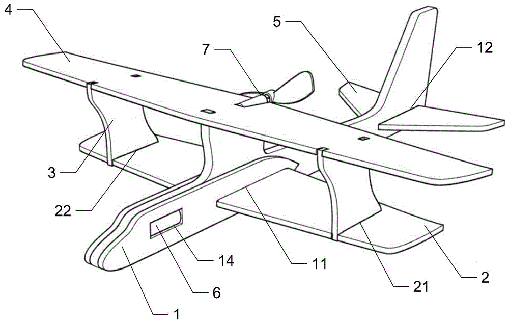 一种用于教具或玩具的电容飞机的制作方法