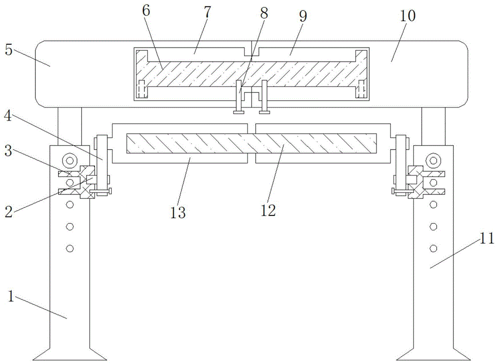伸缩式阳台晒衣架的制作方法