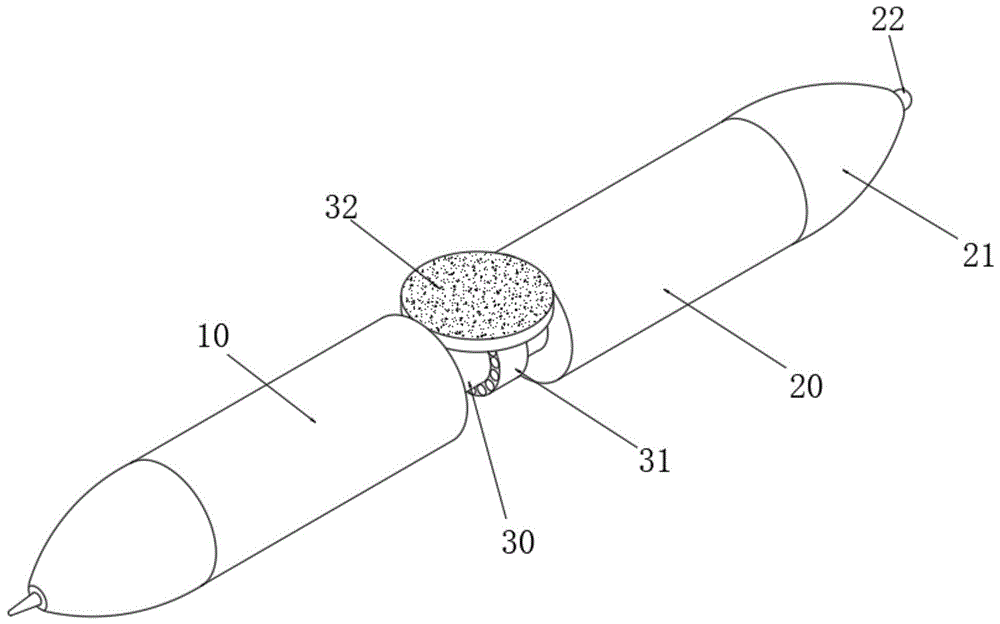 一种轴承减压圆珠笔的制作方法