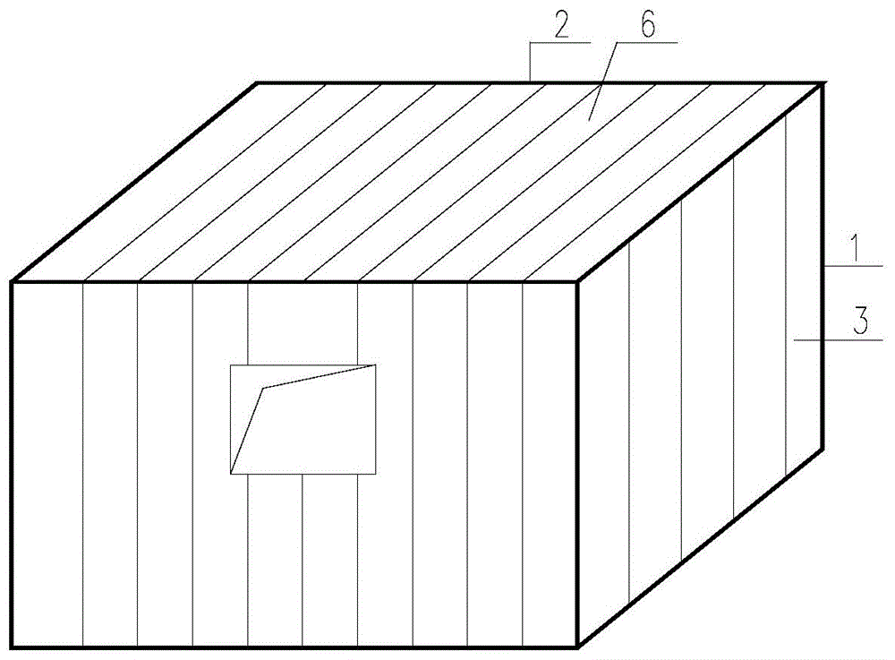 一种应用于低层建筑的钢框架内嵌轻质条板结构的制作方法