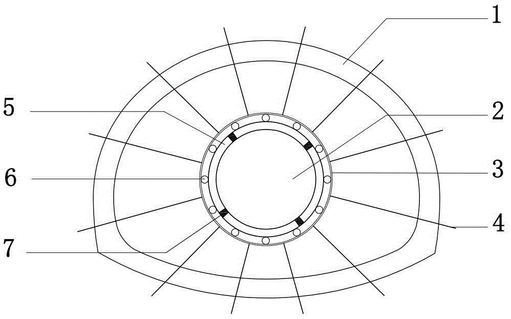 一种循环使用的装配式超前应力释放导洞支护结构的制作方法