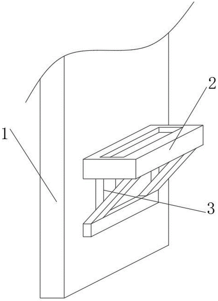 一种建筑外墙用加固结构的制作方法