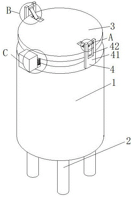 一种立式耐酸碱型不锈钢储罐的制作方法