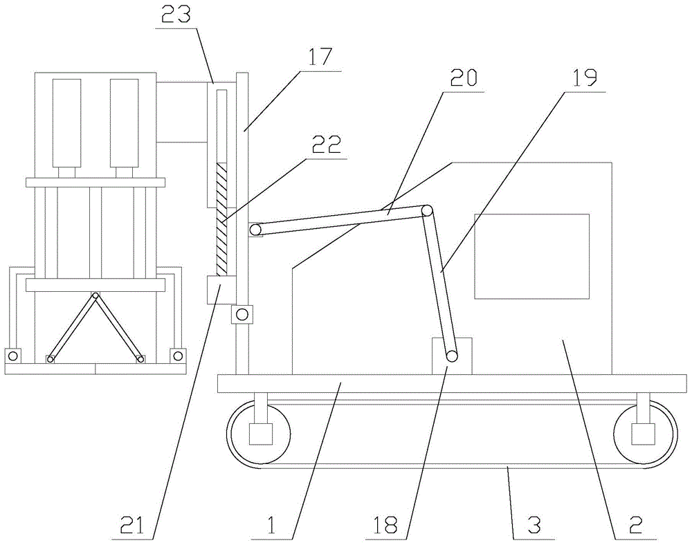 一种用于矿石开采的具有防护功能的钻探机的制作方法