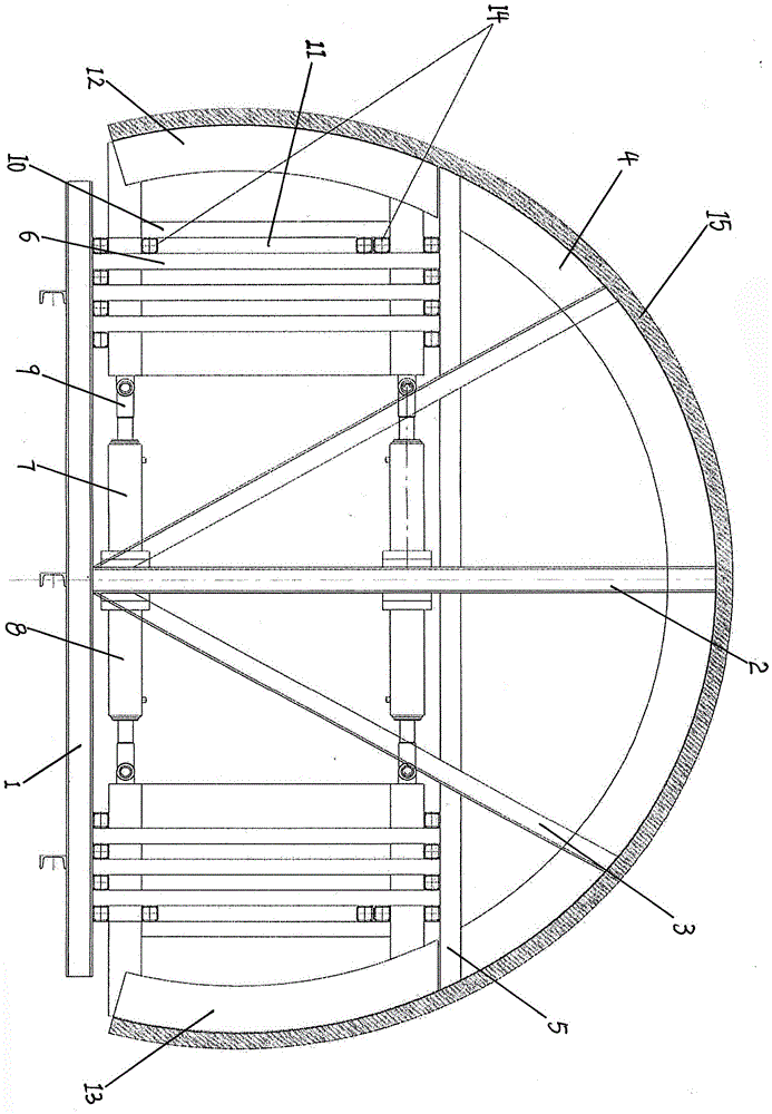 一种压克力隧道板烘弯模具工装的制作方法