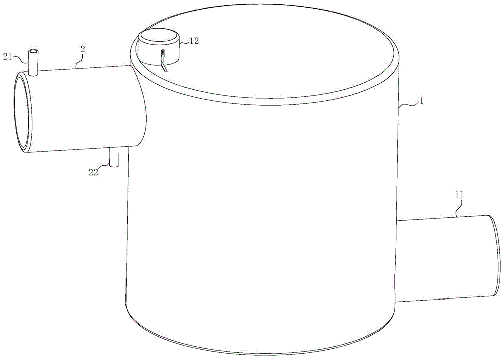 一种垃圾焚烧炉进料结构的制作方法