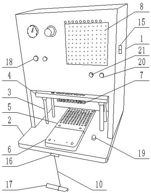 六脚数字传感器多通道检测器的制作方法