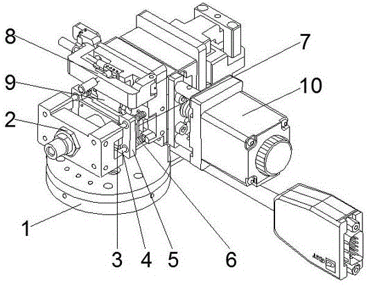 一种光模块三枪焊接机自动焊接工装的制作方法
