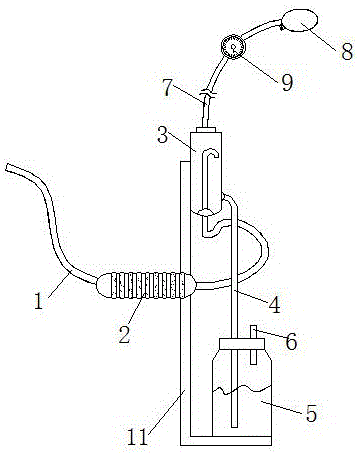 一种脑室引流用限速器的制作方法