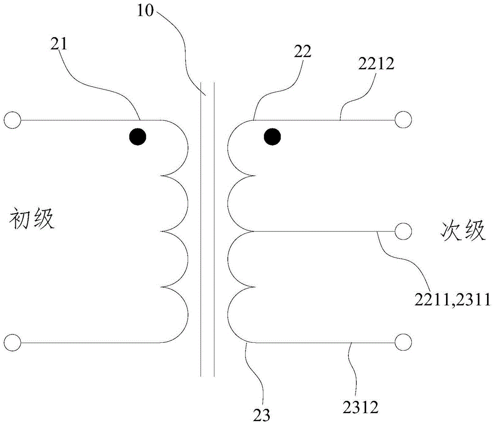 射频变压器及电器的制作方法