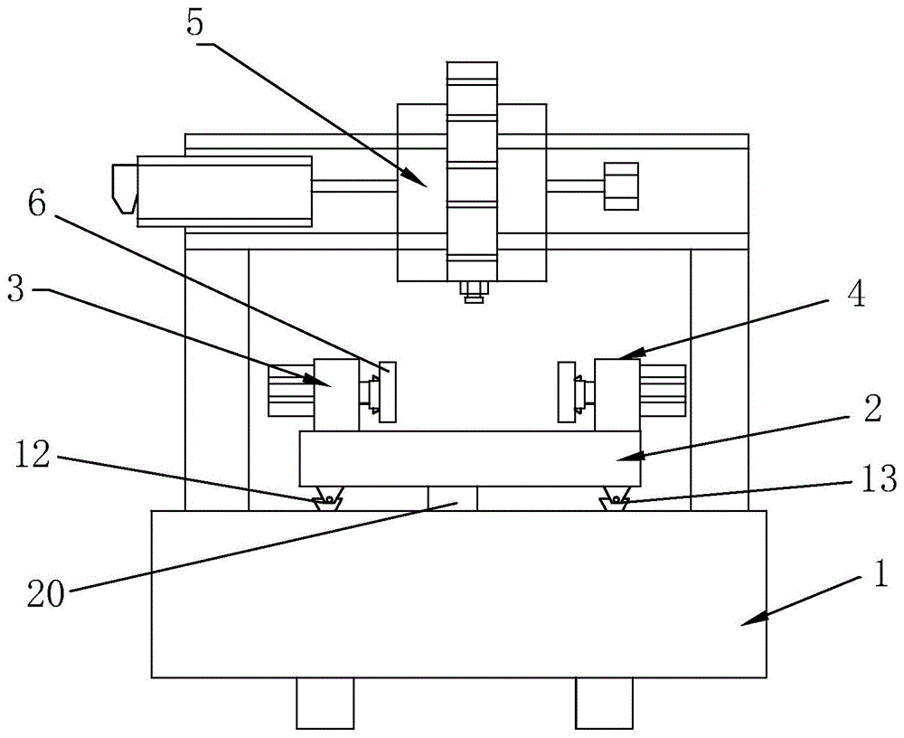 平面圆雕两用陶瓷精雕机的制作方法