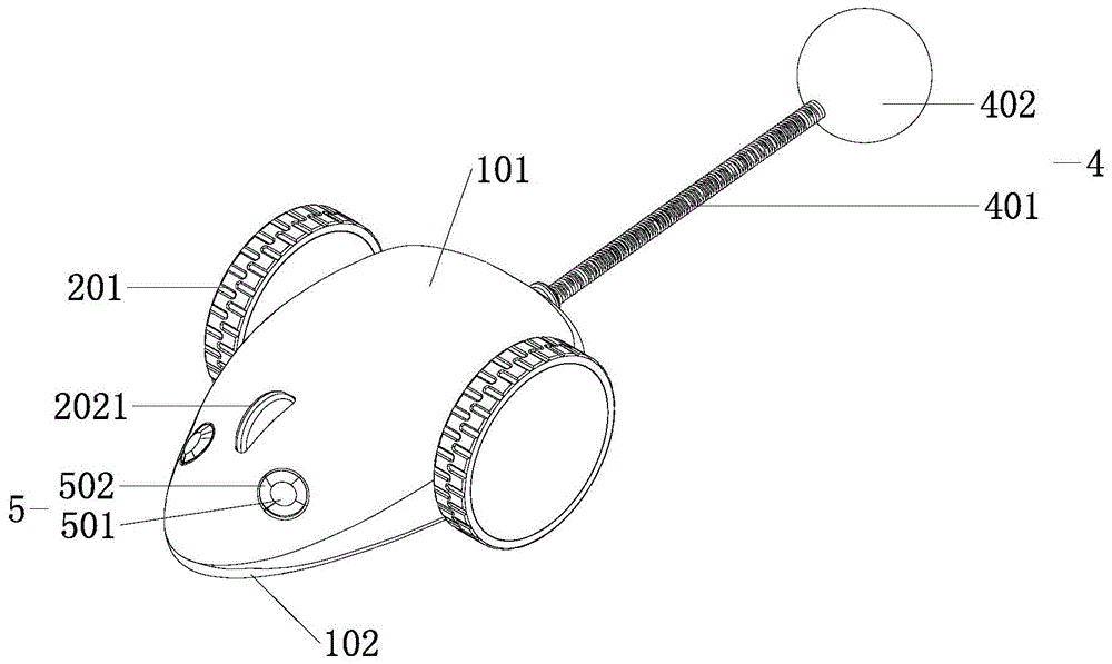 一种跑动玩具的制作方法