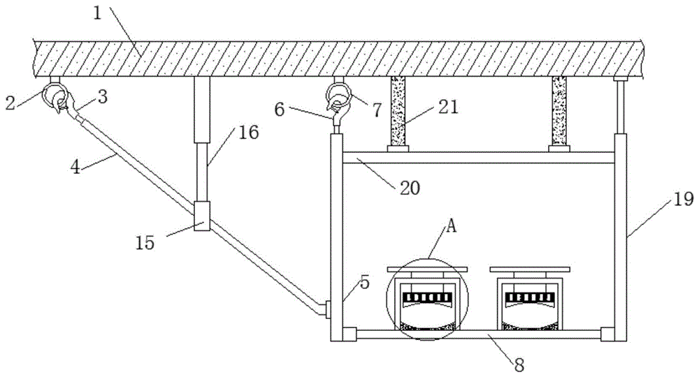 一种建筑机电双向抗震支吊架的制作方法