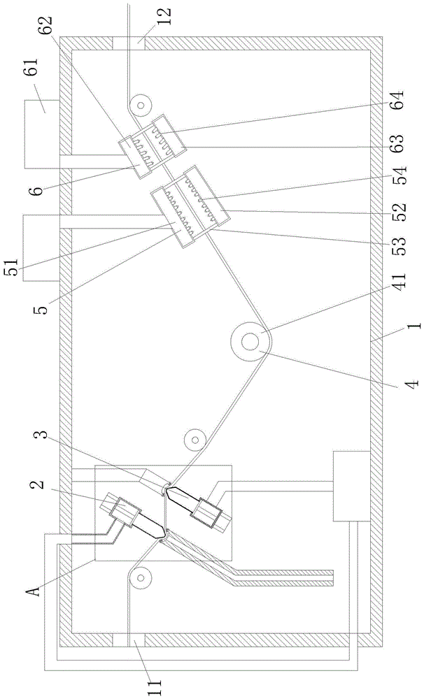 一种疏水性化纤面料水洗装置的制作方法