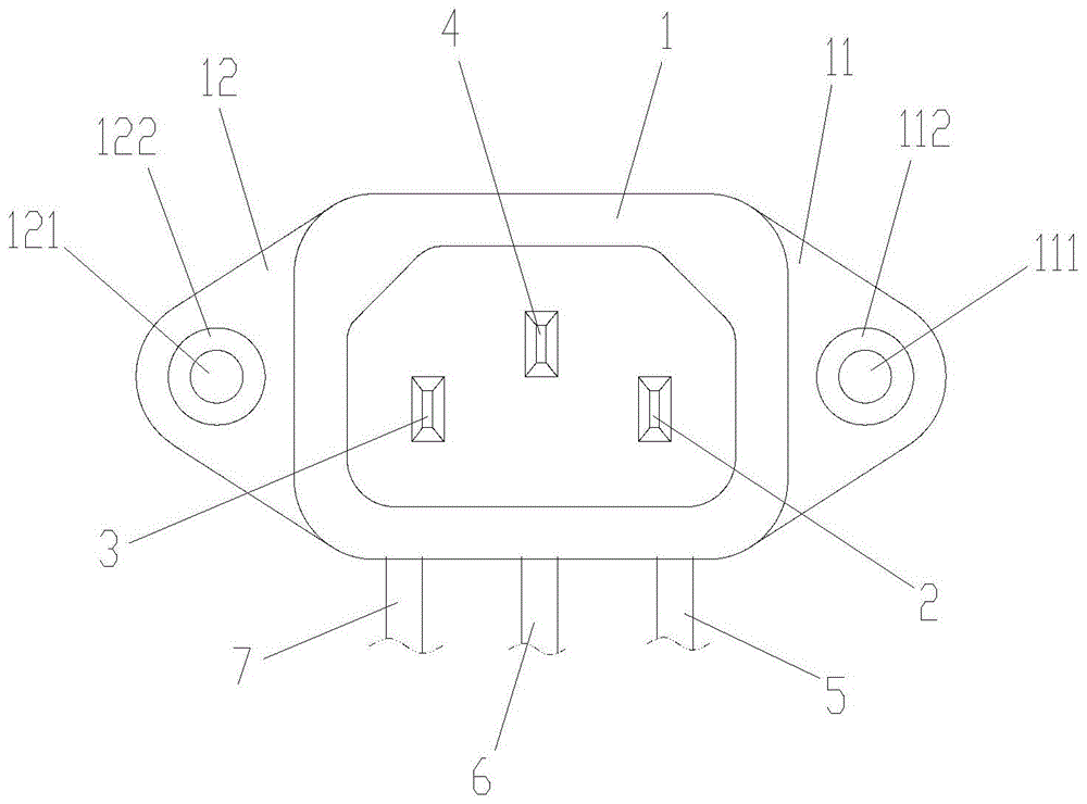 一种锁式电源插座的制作方法