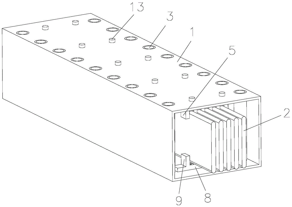 减震散热式密集型母线槽的制作方法