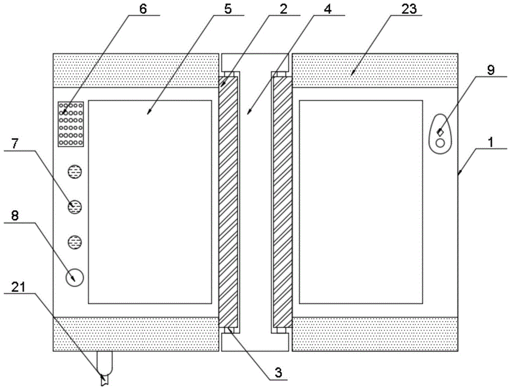 一种老年专用双屏可折叠智能音箱的制作方法