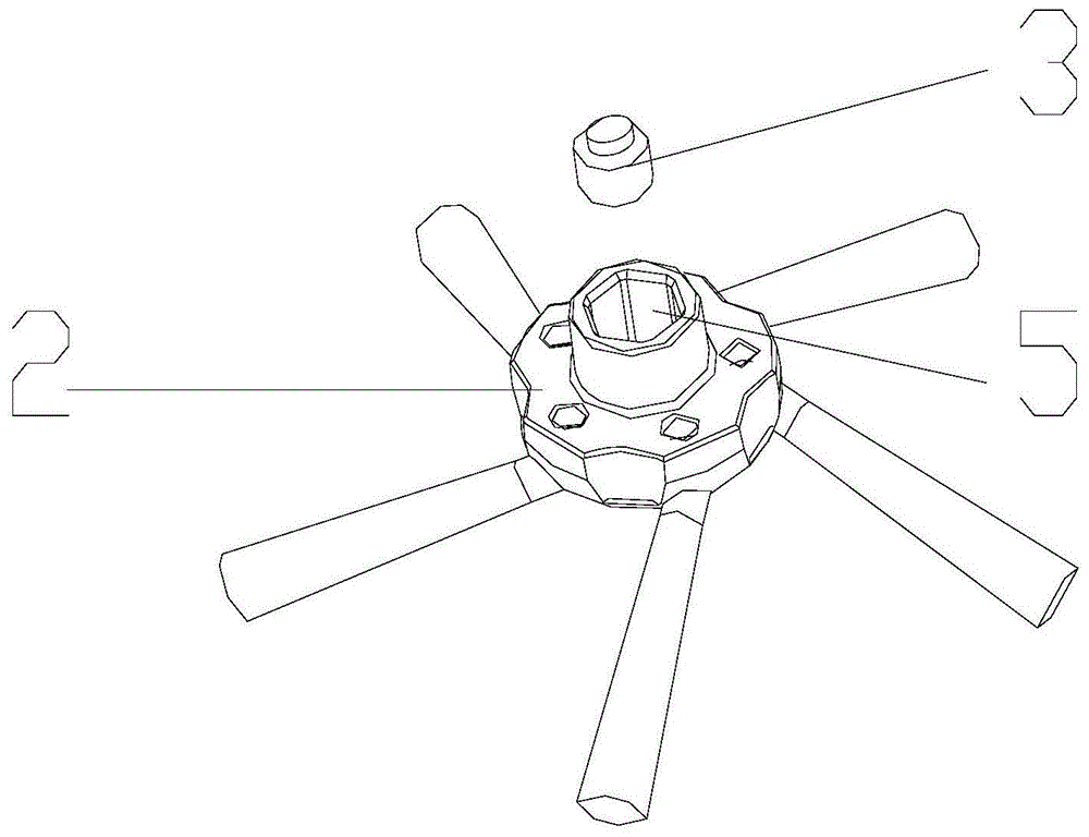 一种智能扫地机的快拆扫刷结构的制作方法