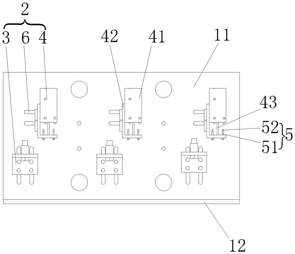 一种预选阀竖向拨头疲劳测试机构的制作方法