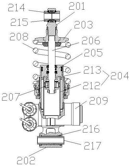 一种电子调节式减震器的制作方法