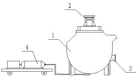 一种低品位锌尾矿的充气搅拌式浮选装置的制作方法