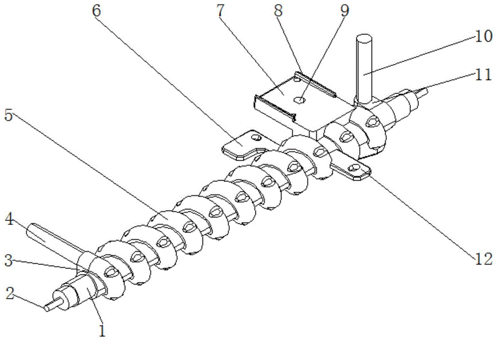 一种螺旋式压铸加热器结构的制作方法