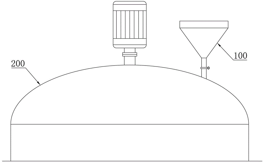 一种化工反应釜投料装置的制作方法
