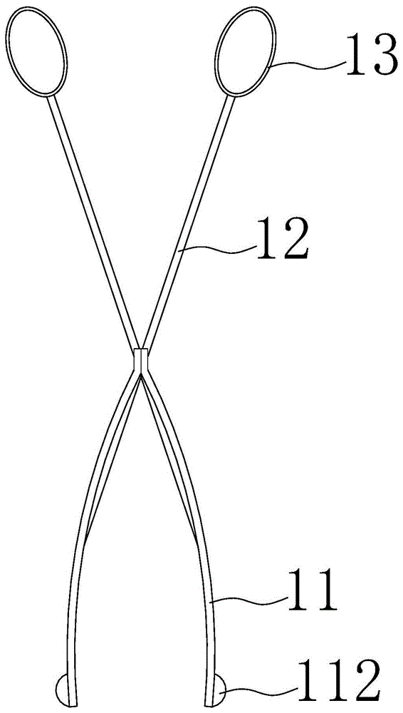 一种口腔科医用镊子的制作方法