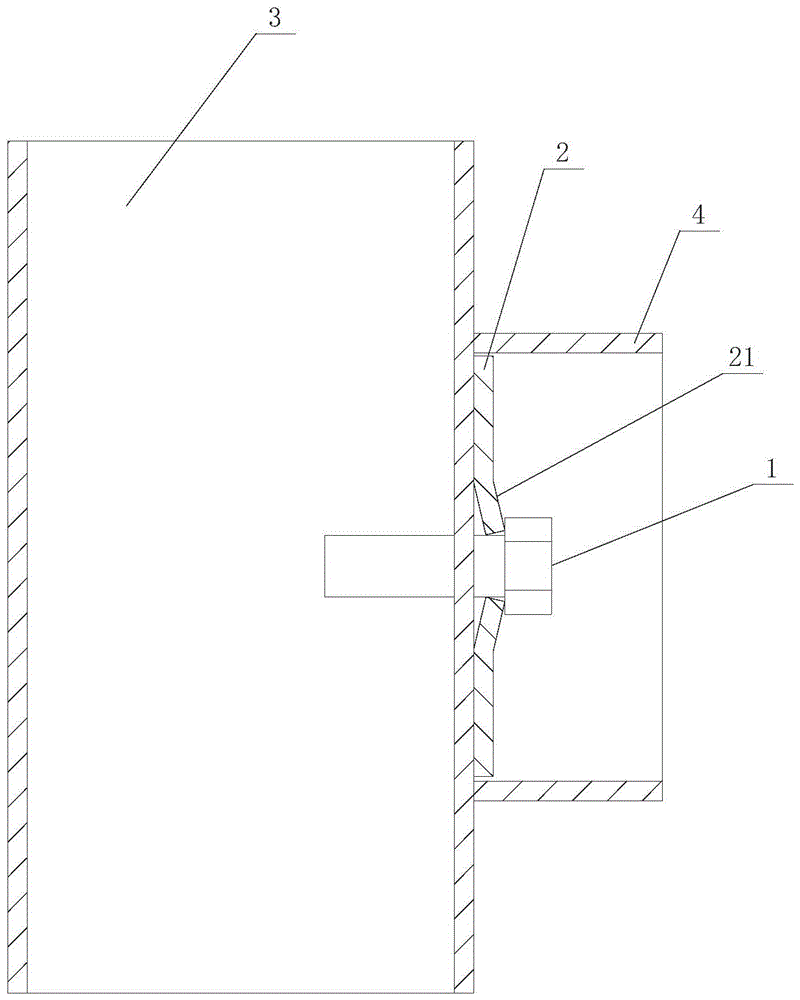 用于横龙骨后装的龙骨预紧连接件的制作方法