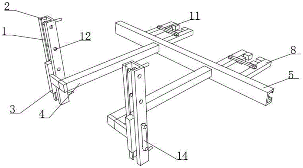 一种基于附着式升降脚手架的附墙连接装置的制作方法