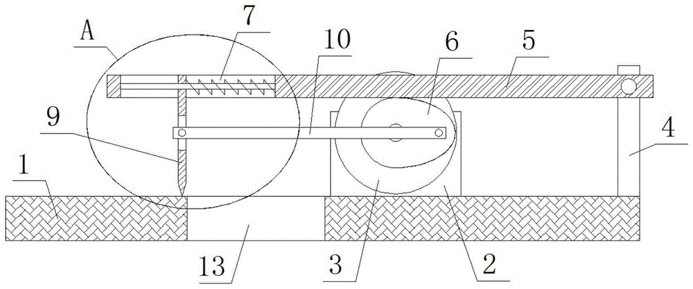 用于回收尾料自动加料混合结构的制作方法