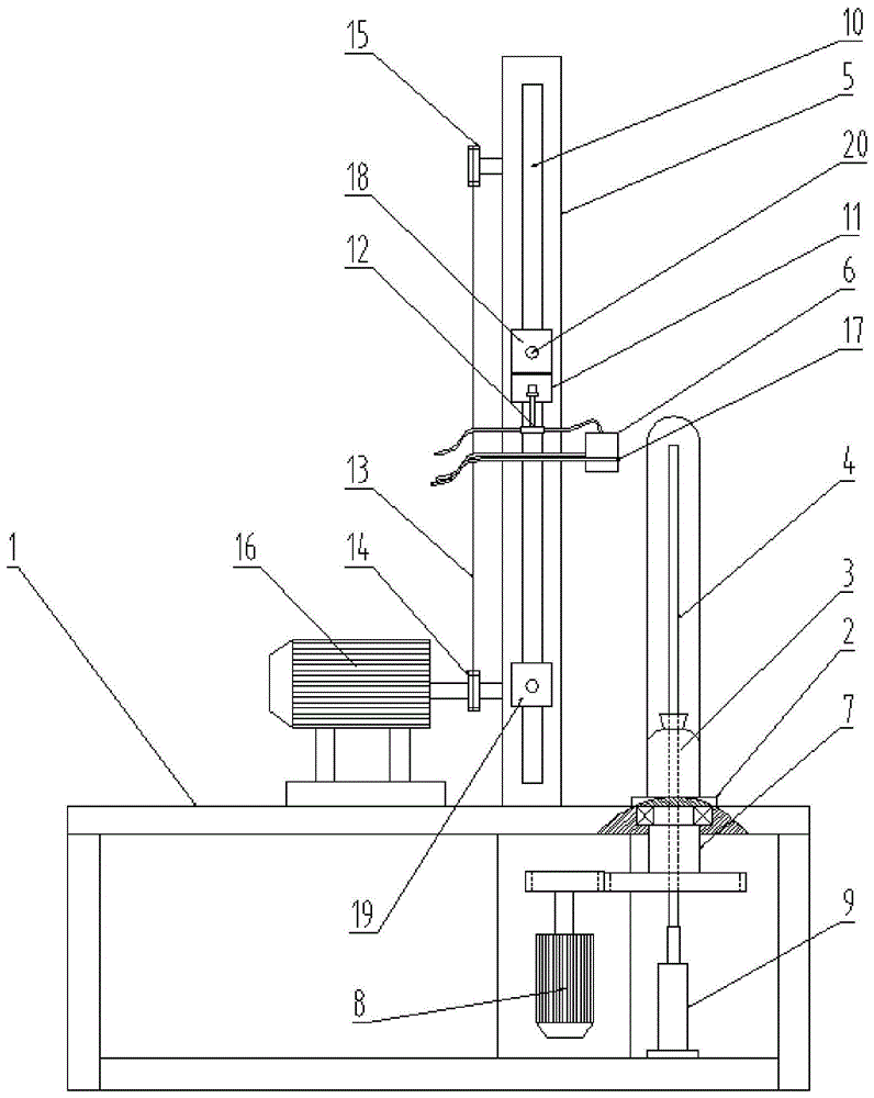 一种大口径石英玻璃灯管抛光机的制作方法