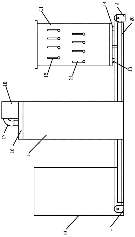 一种用于加工易去污面料的储存装置的制作方法