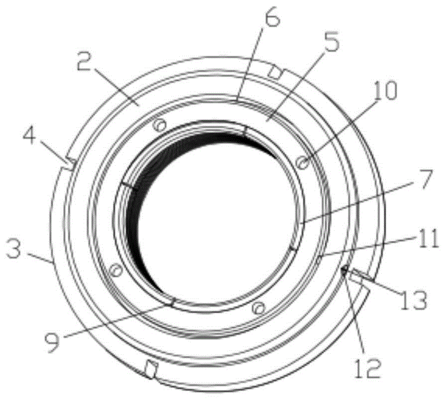 一种具有锁紧环的圆形锁紧螺母的制作方法