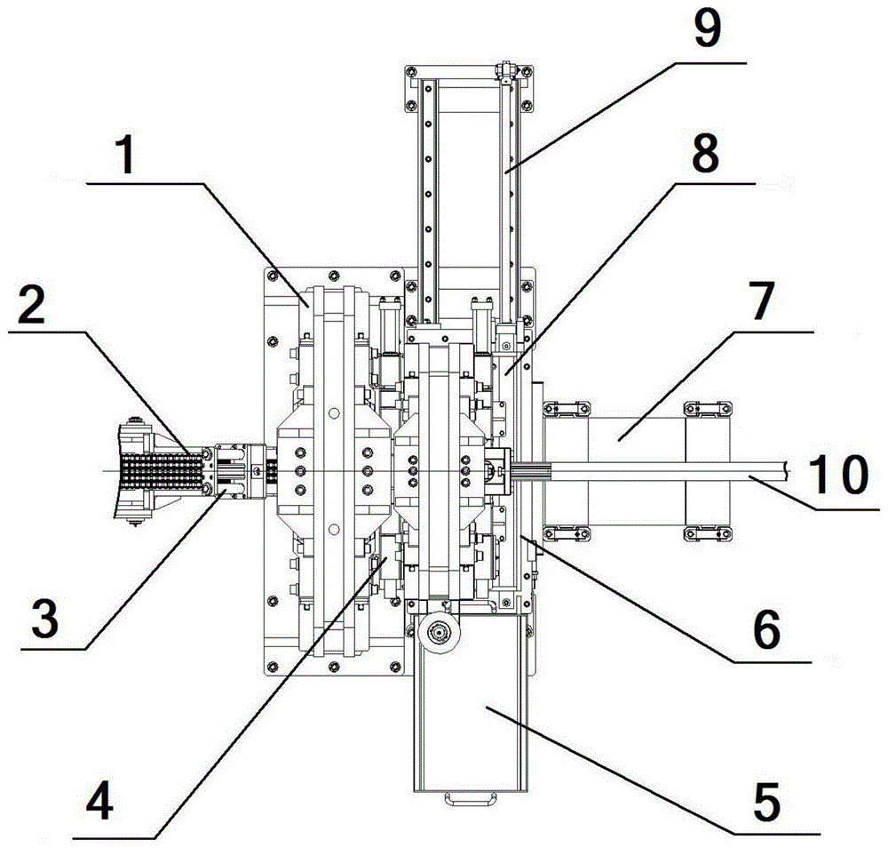 一种汽车板簧冲剪一体机的制作方法