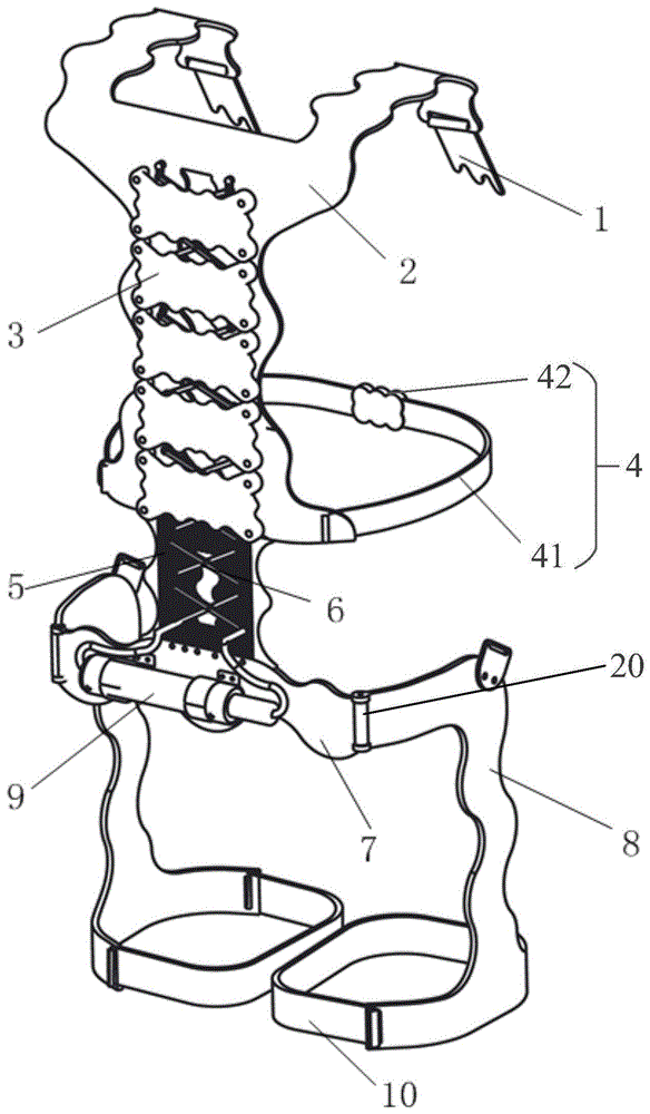 腰部助力装置的制作方法