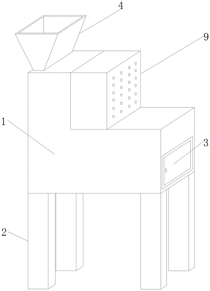 一种纤维板环保螺钉烘干机构的制作方法