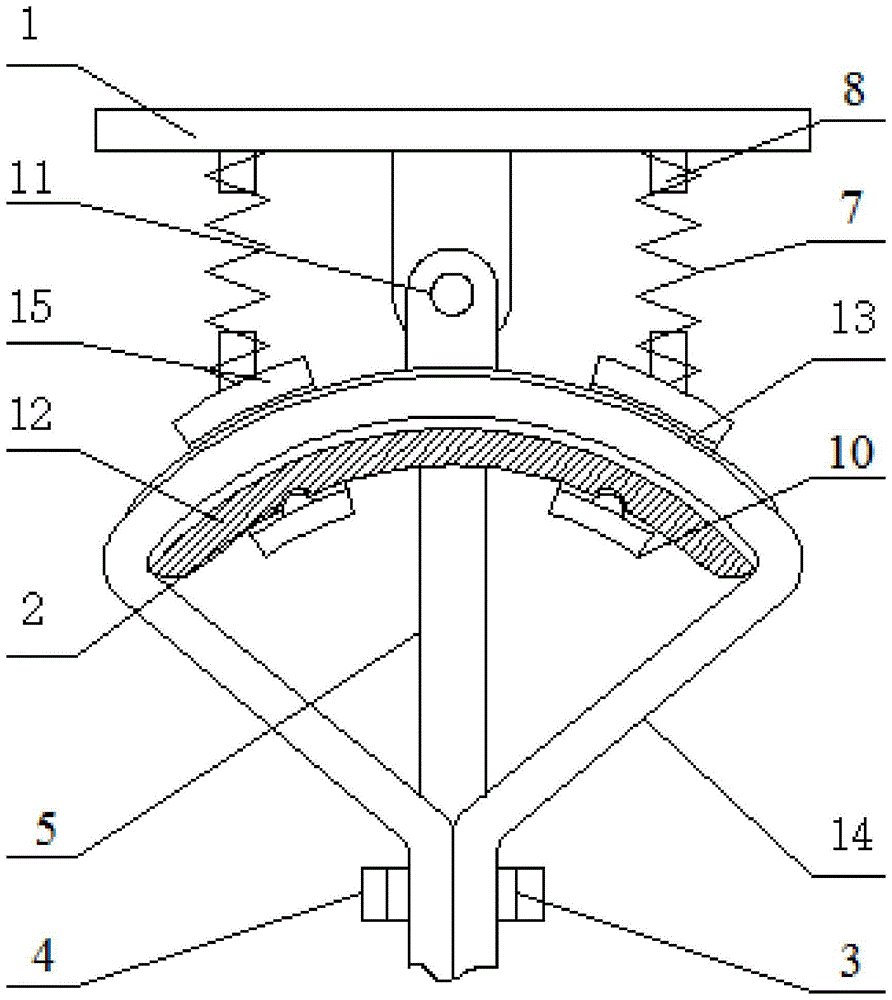 一种输电线路架空地线防磨损装置的制作方法