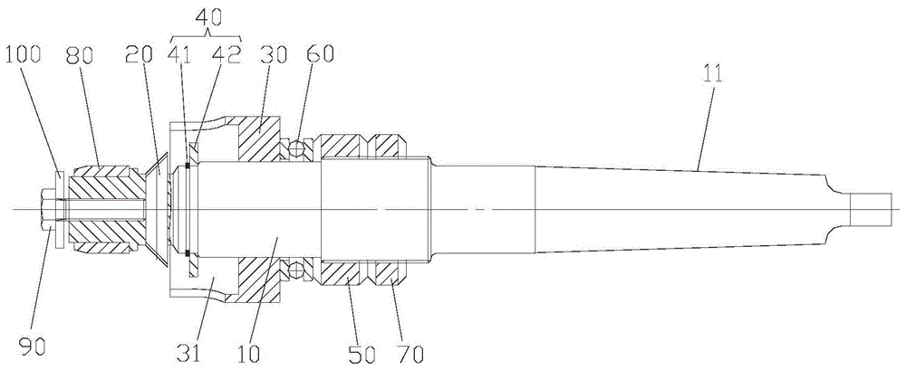 孔倒角加工装置的制作方法