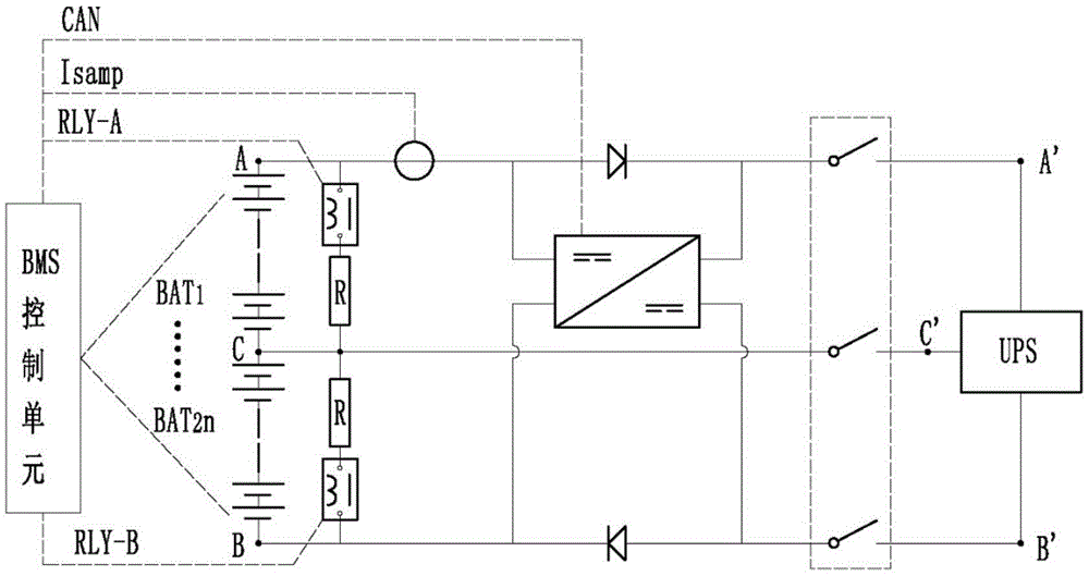 一种三电平电池组的充放电电路的制作方法