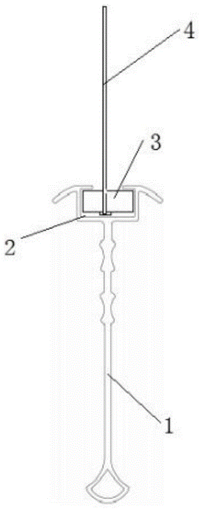 一种升降晾衣架的晾衣杆固定连接结构的制作方法