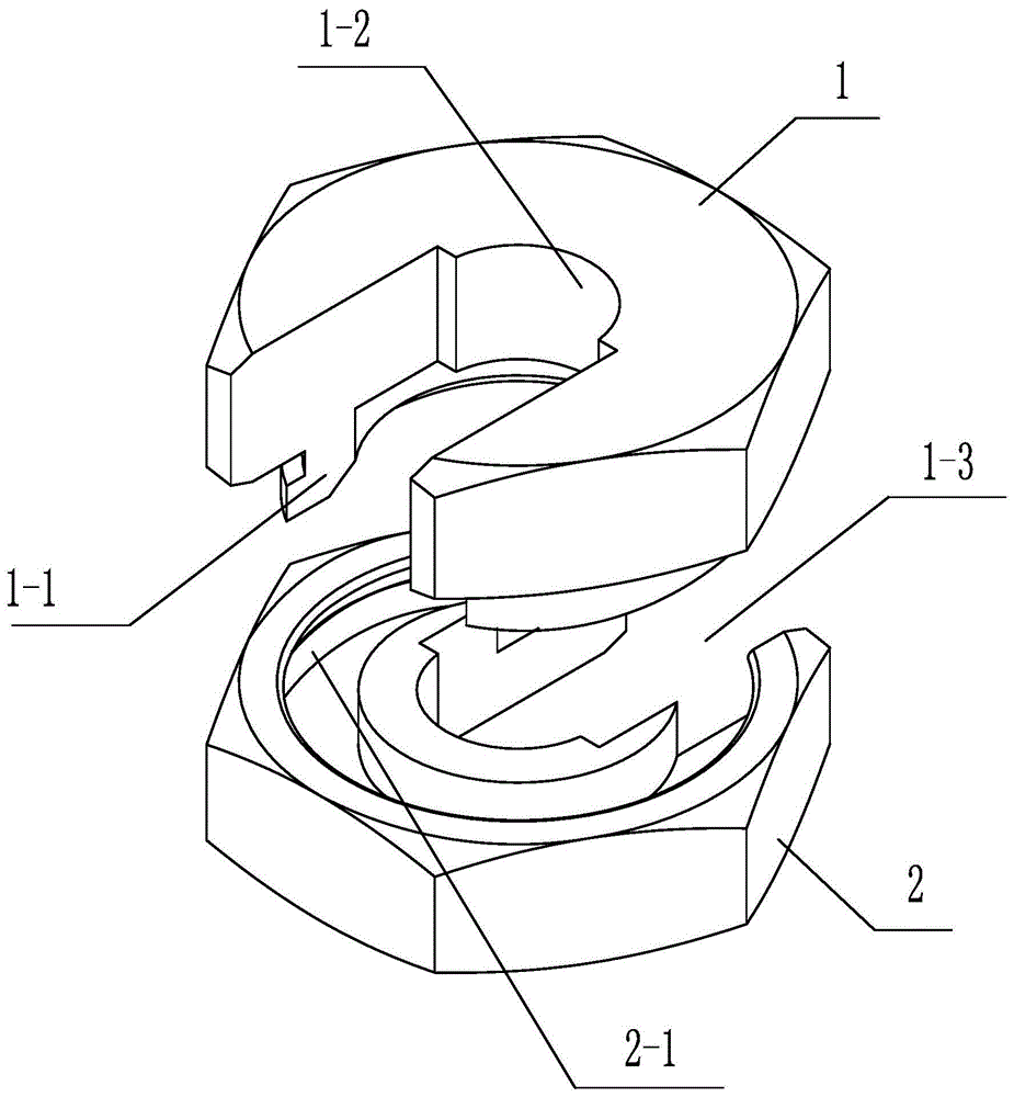 一种半对牙自锁螺母的制作方法