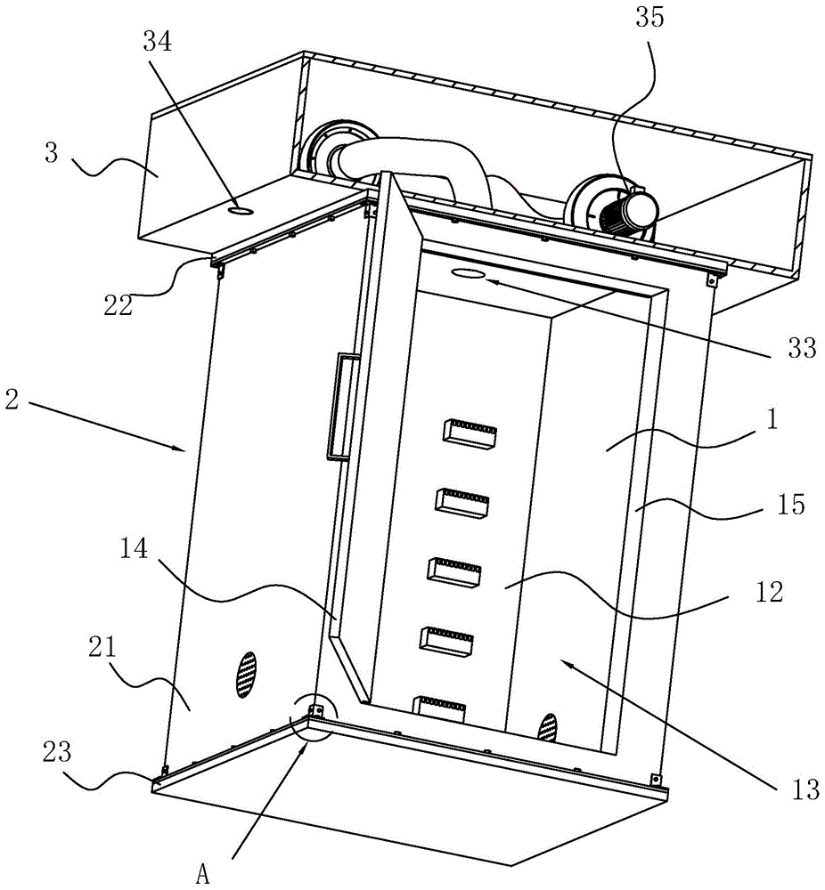 一种防火隔热电气箱的制作方法