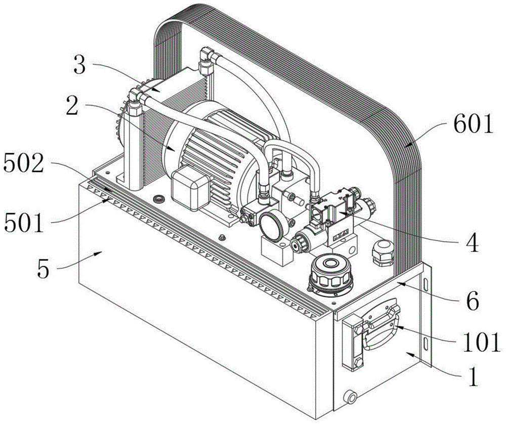 一种液压工程机械车的液压控制装置的制作方法