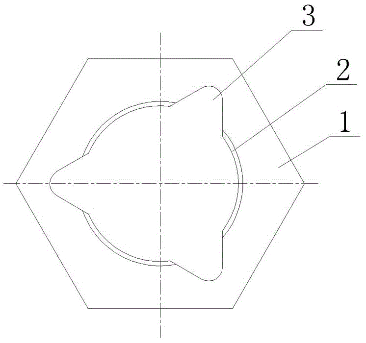 球端面螺母的制作方法