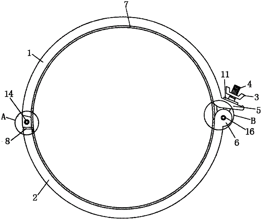 一种适用于土体三轴试验的环扣装置的制作方法